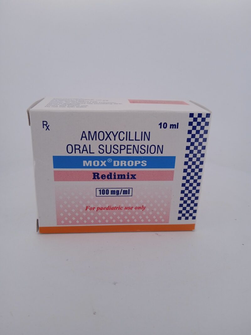 MOX DROPS 100MG/1ML - 1 BOTTLE OF 10ML