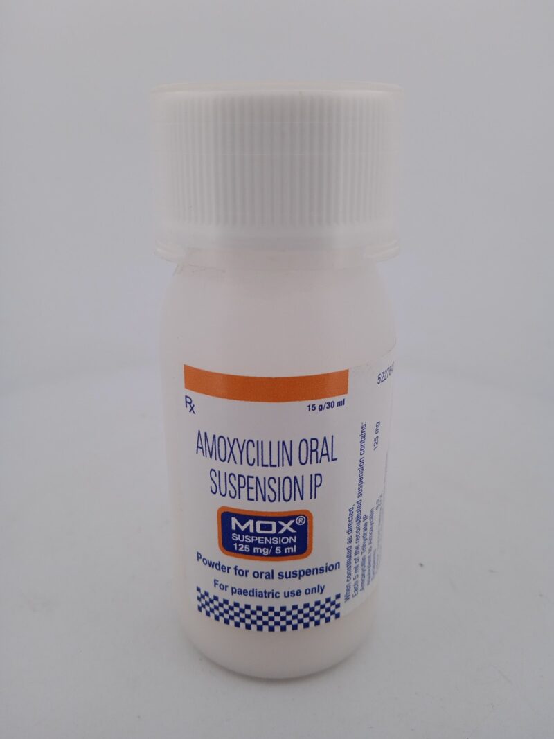 MOX SUSPENSION 125MG/5ML - 1 BOTTLE OF 15g/30ML