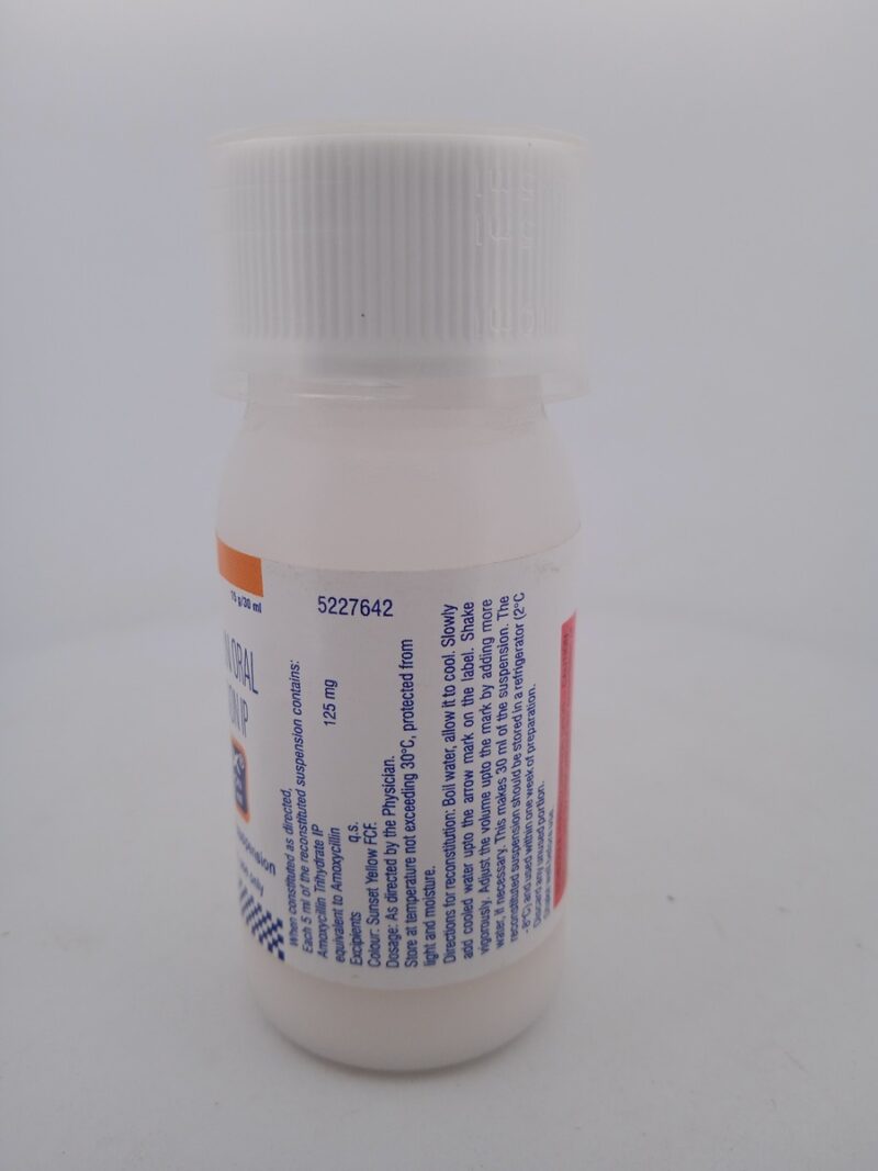 MOX SUSPENSION 125MG/5ML - 1 BOTTLE OF 15g/30ML - Image 2