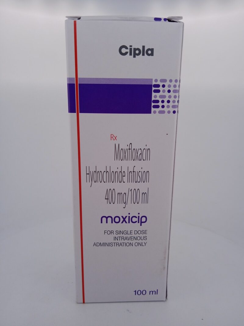 MOXICIP 400MG/100ML - 1 INFUSION OF 100ML