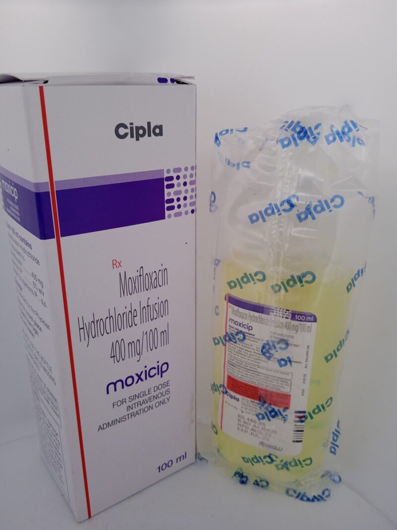 MOXICIP 400MG/100ML - 1 INFUSION OF 100ML - Image 2