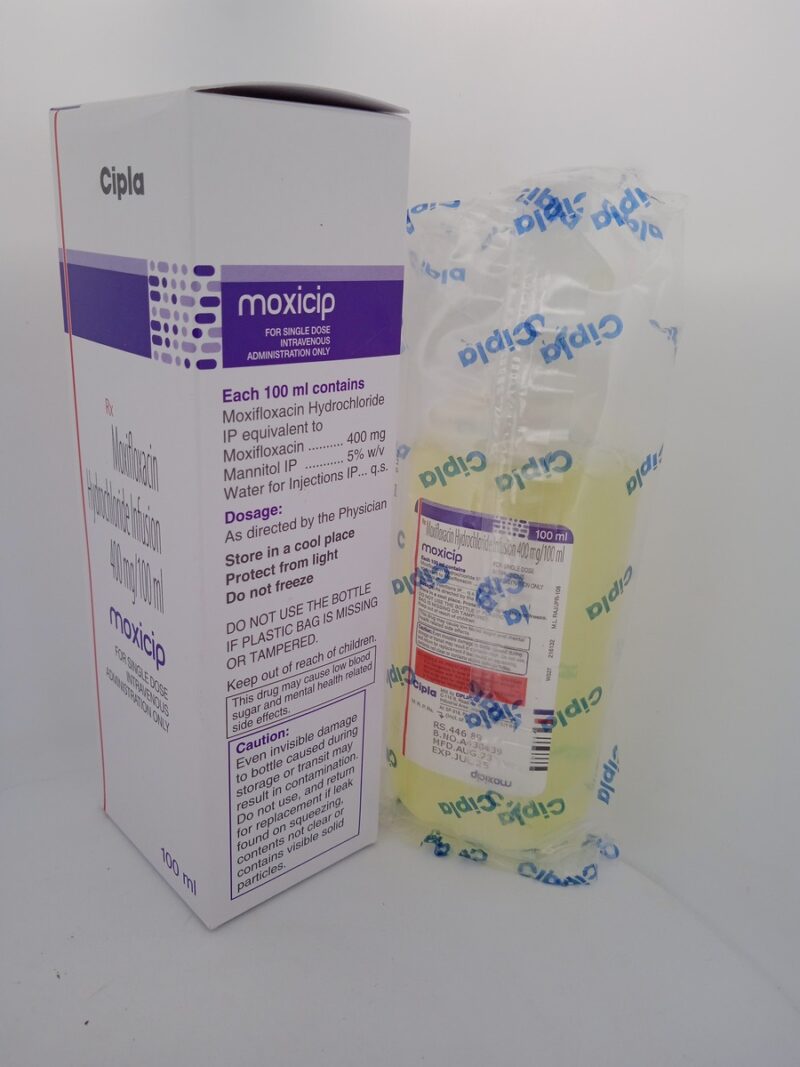 MOXICIP 400MG/100ML - 1 INFUSION OF 100ML - Image 4