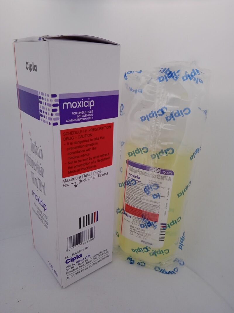 MOXICIP 400MG/100ML - 1 INFUSION OF 100ML - Image 3