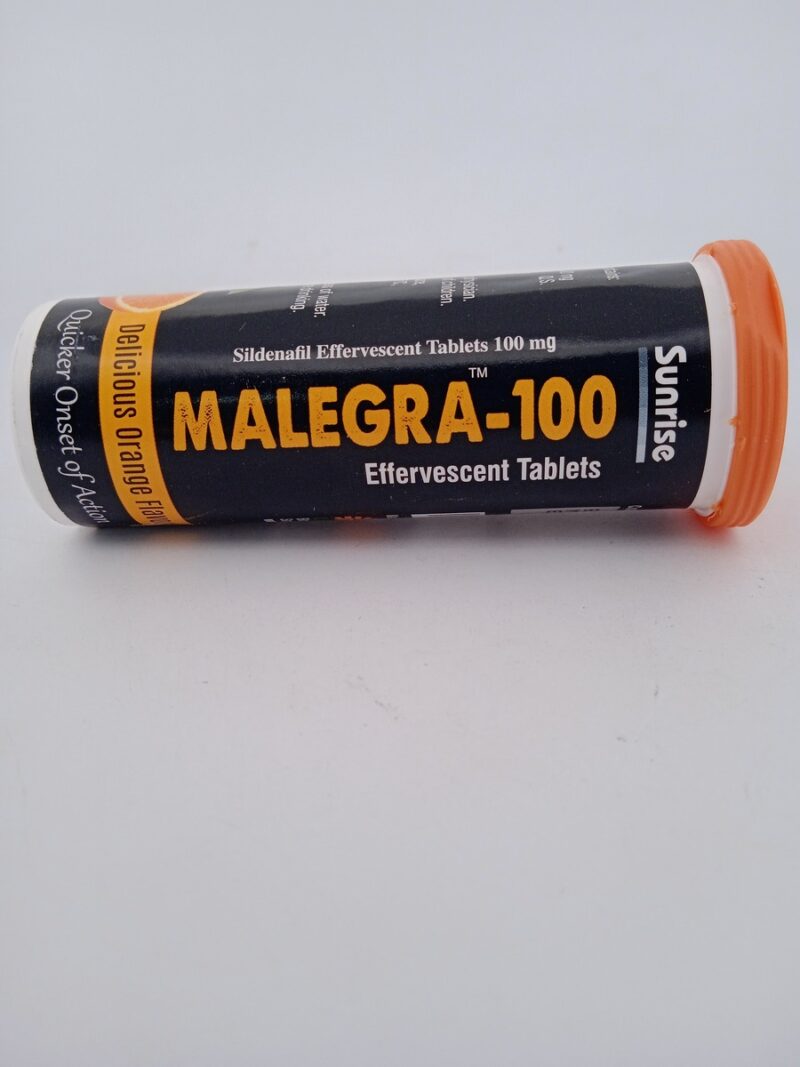 MALEGRA (EFFERVESCENT TABLET) 100 MG - 1 PACK