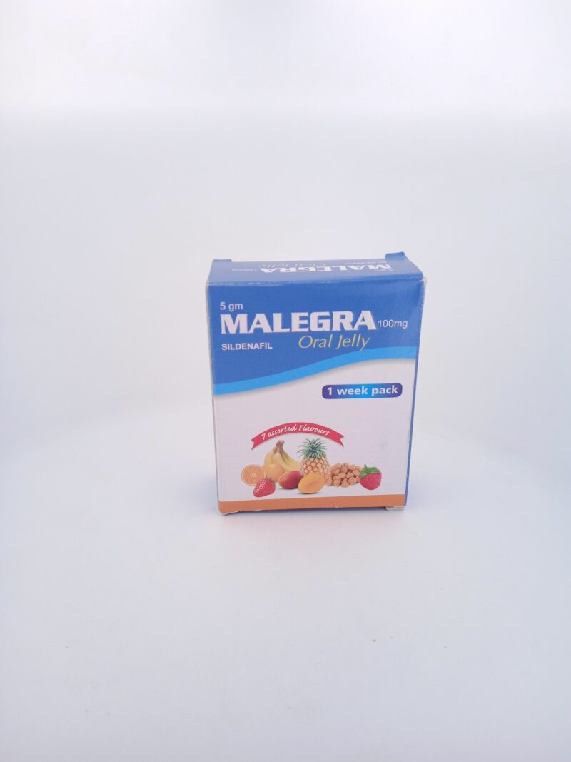 MALEGRA 100 MG ORAL JELLY - 7 JELLY