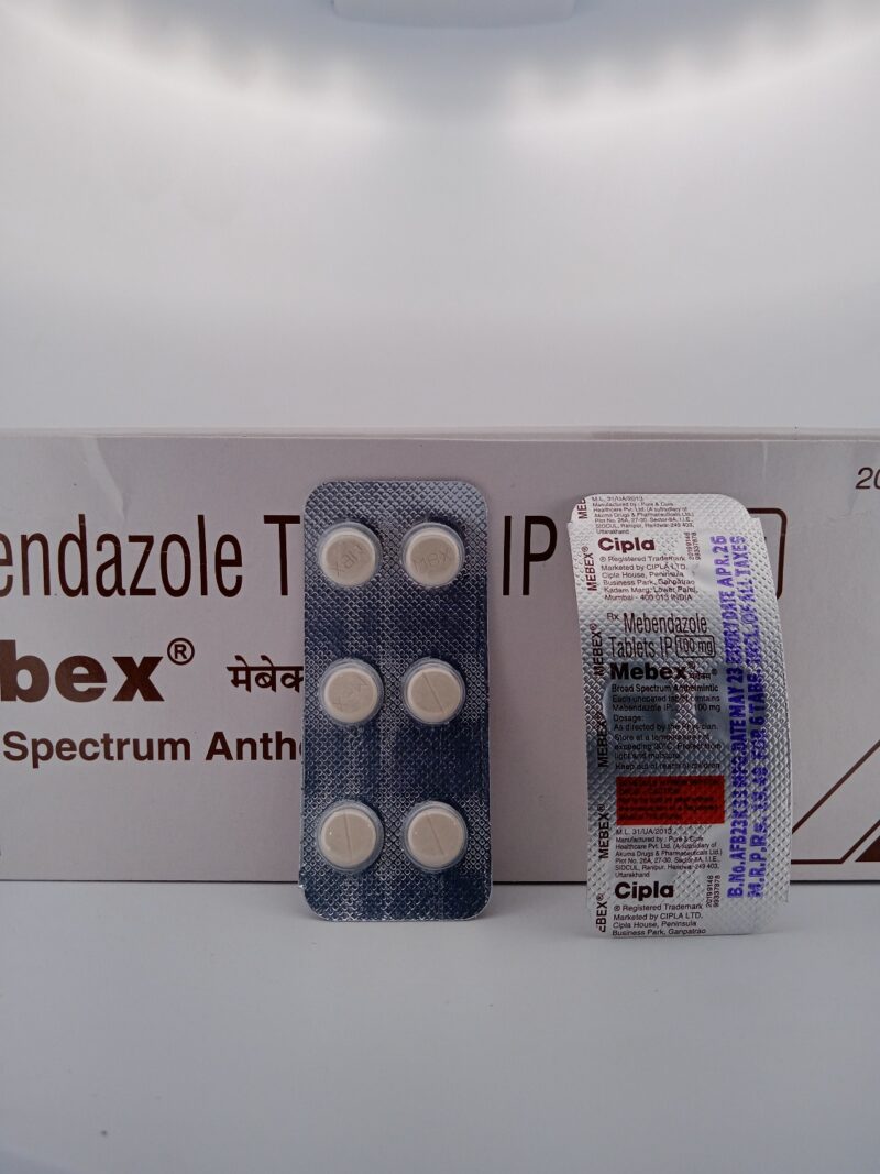 MEBEX 100 MG - 6 TABLETS - Image 2