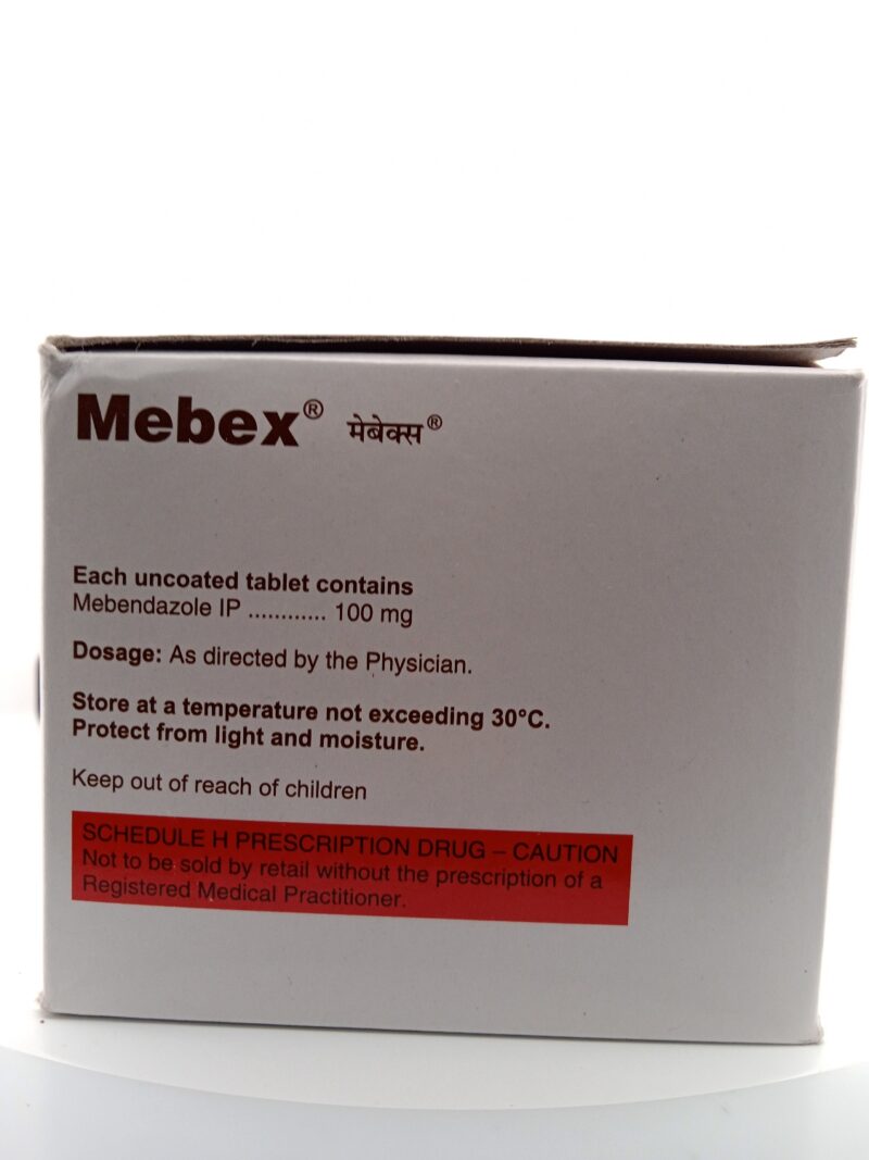 MEBEX 100 MG - 6 TABLETS - Image 3