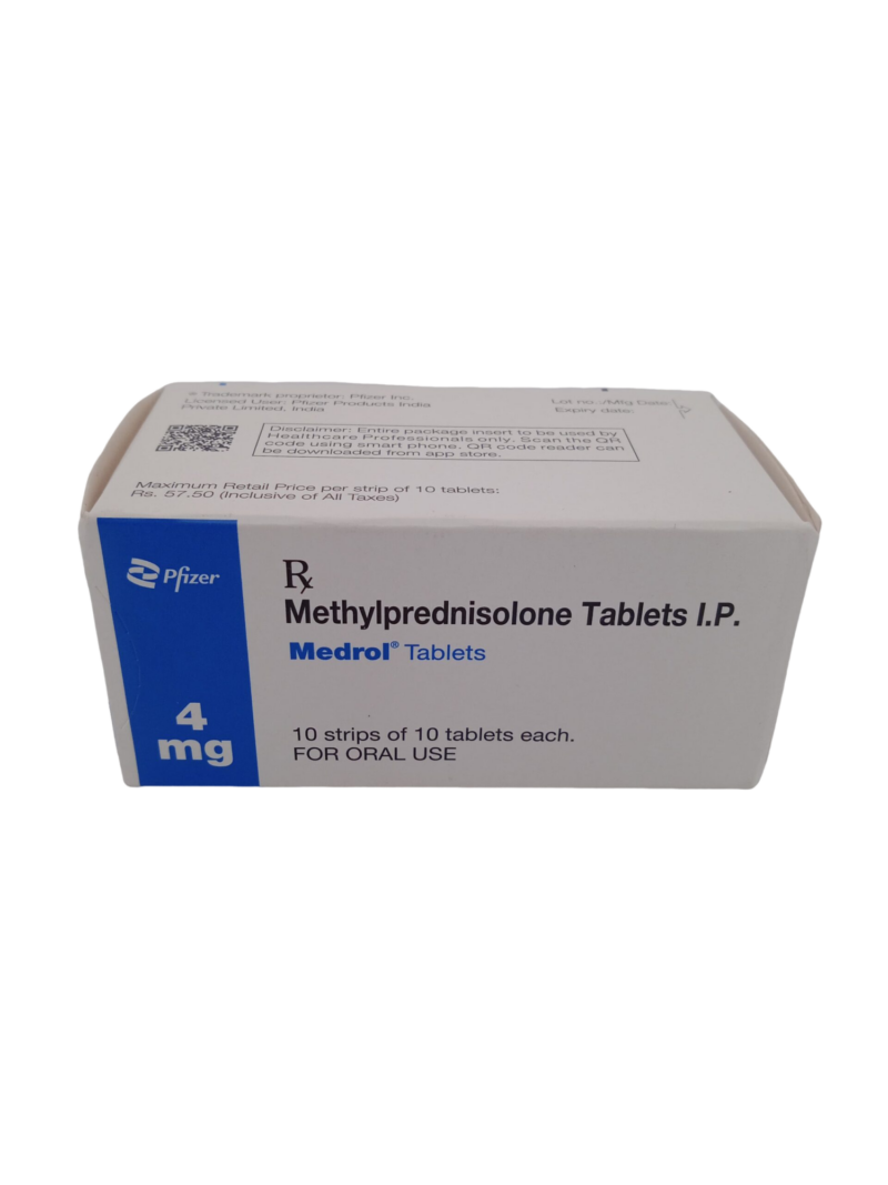 MEDROL 4 MG - 10 TABLETS