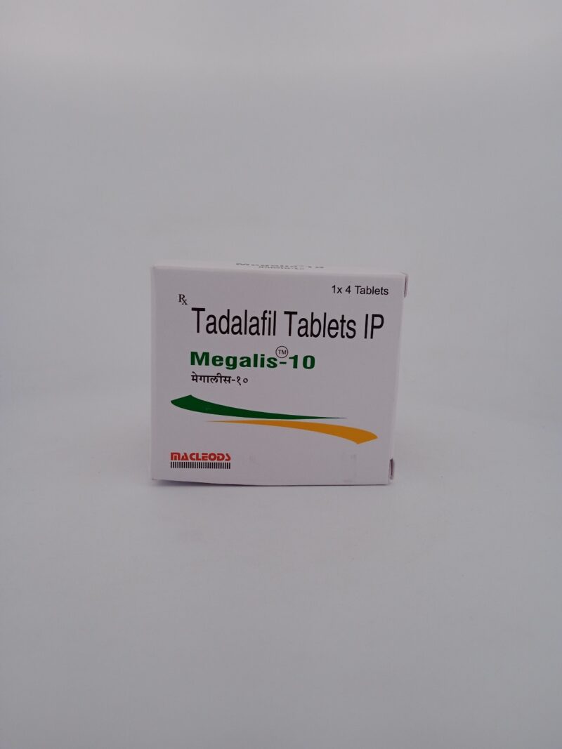 MEGALIS 10 MG - 4 TABLETS