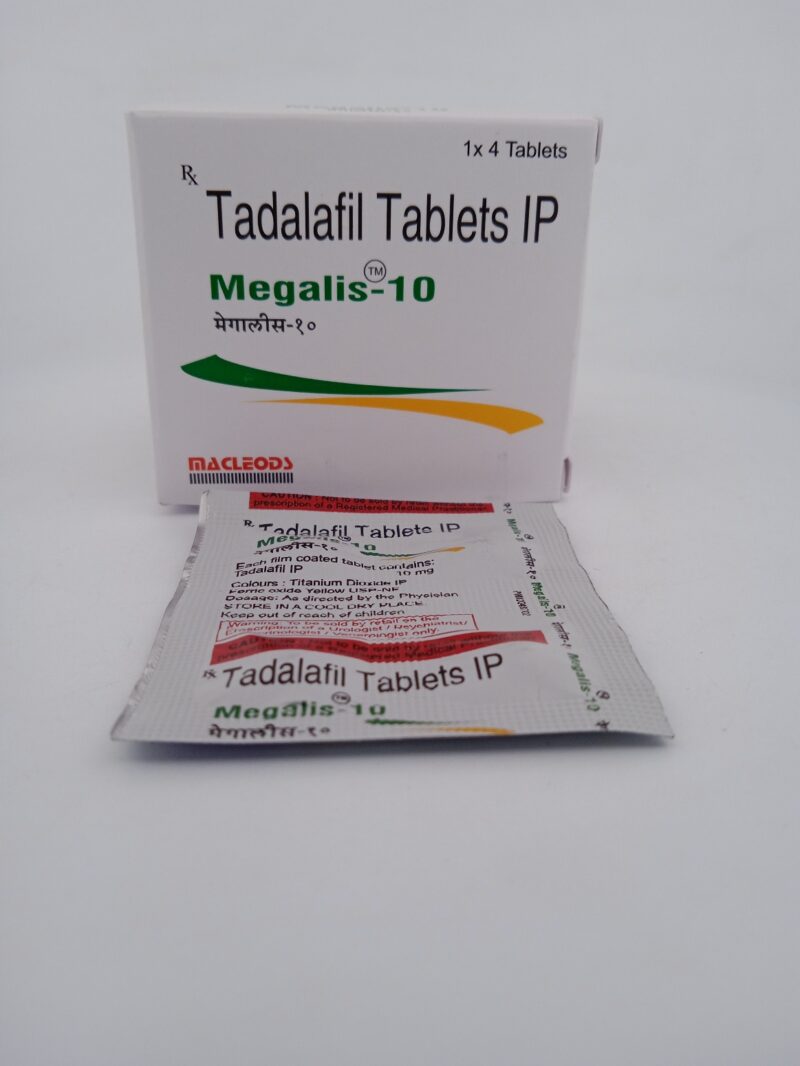 MEGALIS 10 MG - 4 TABLETS - Image 2