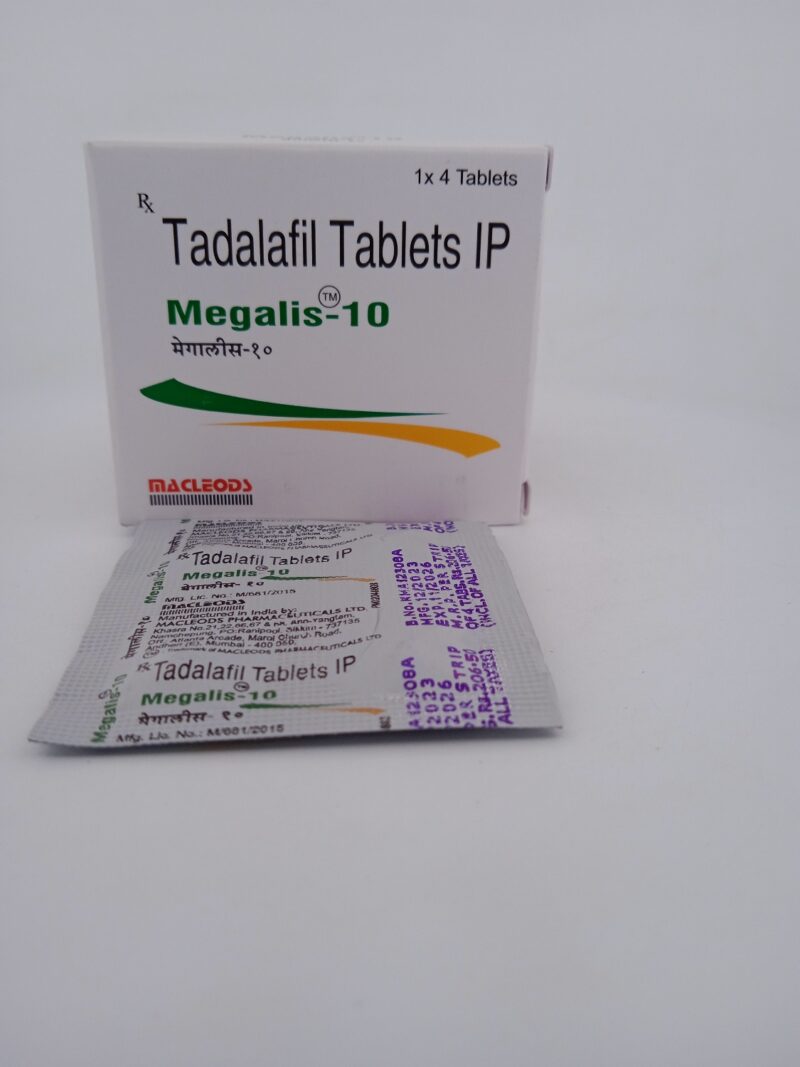 MEGALIS 10 MG - 4 TABLETS - Image 3