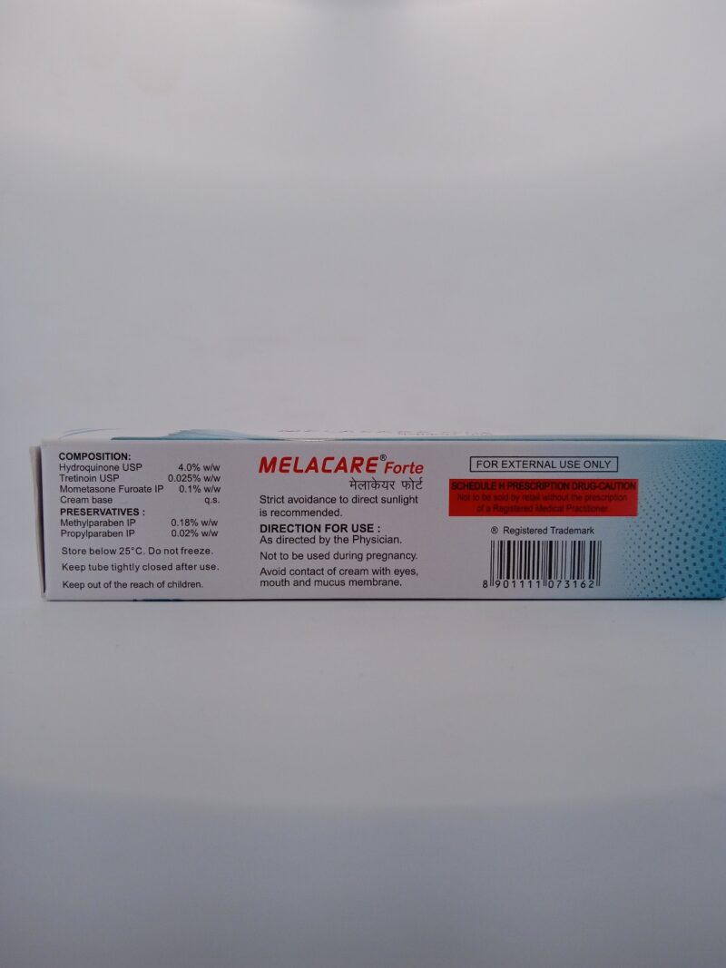 MELACARE FORTE CREAM - 25 GM - Image 2