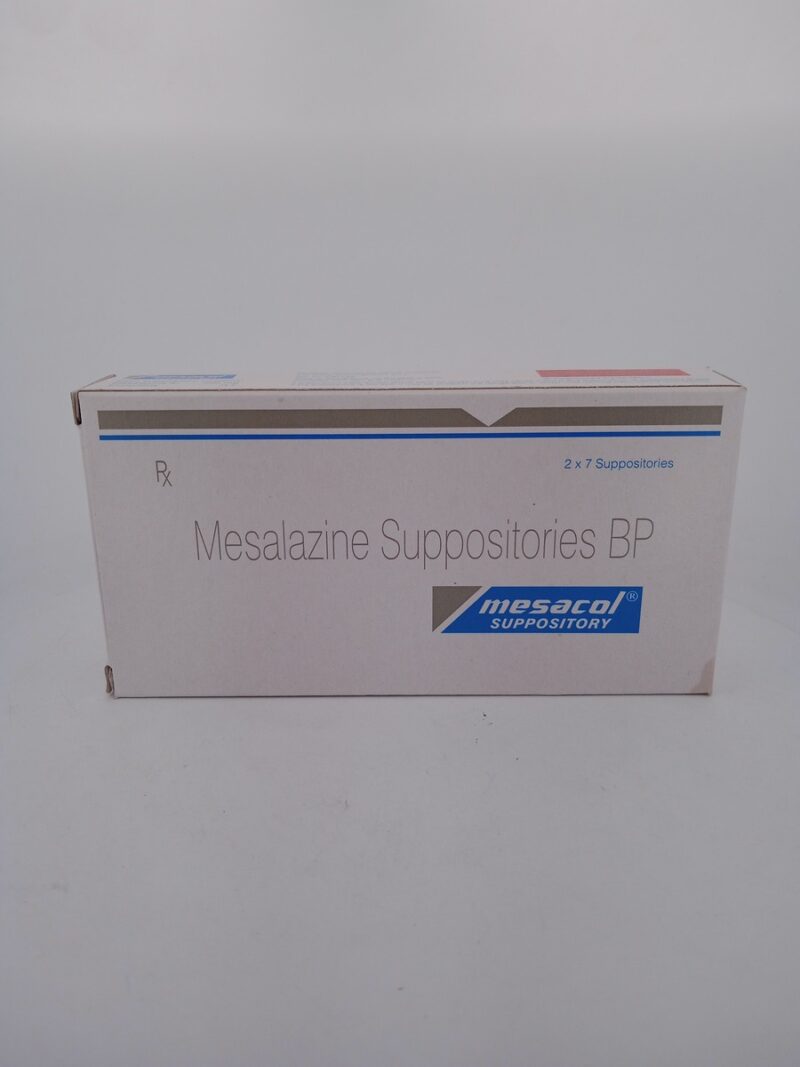 MESACOL 500 MG - 7 SUPPOSITORIES