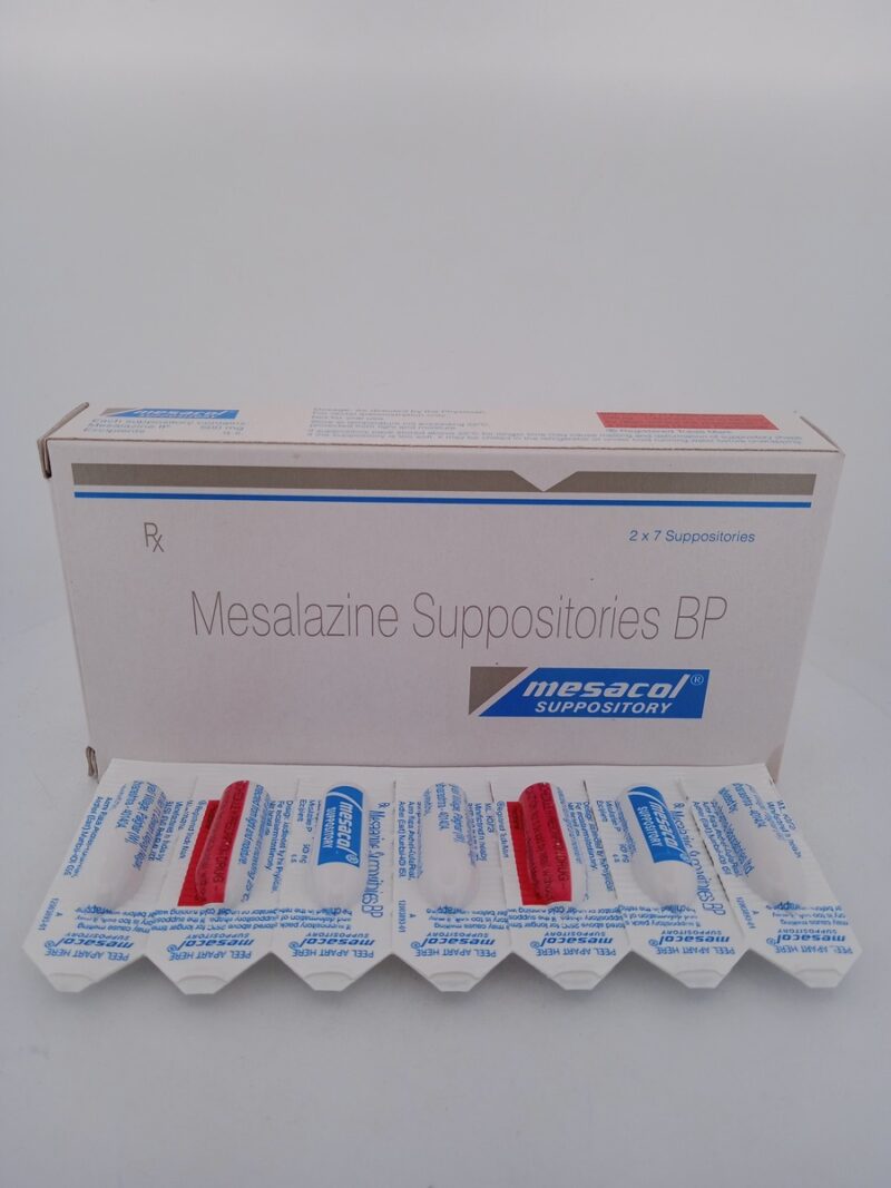 MESACOL 500 MG - 7 SUPPOSITORIES - Image 4