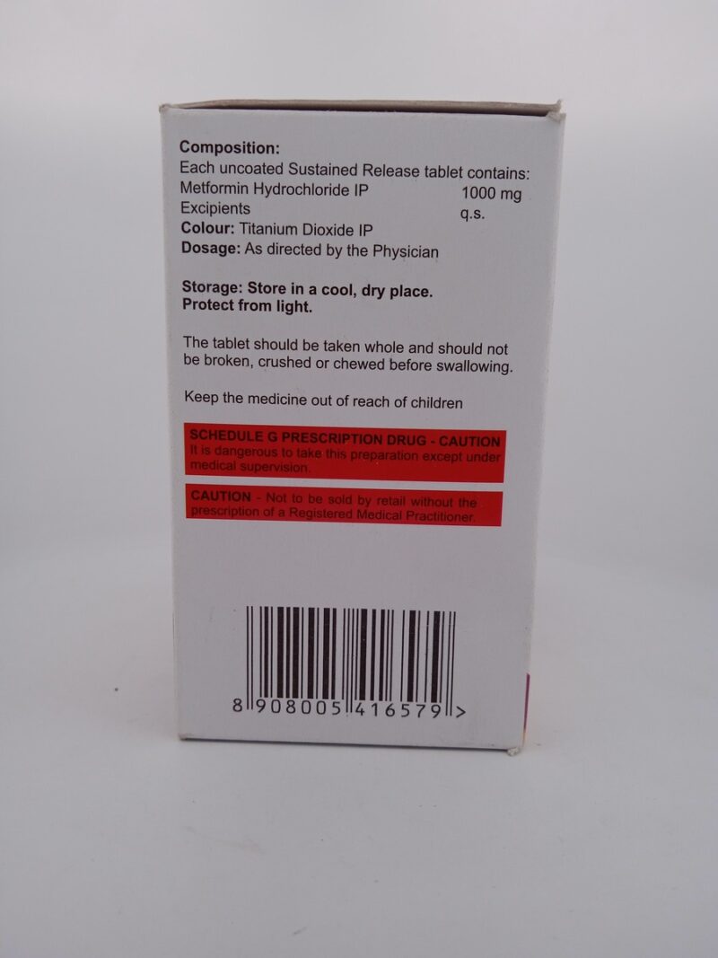 METFORD 1000 SR - 10 TABLETS - Image 4