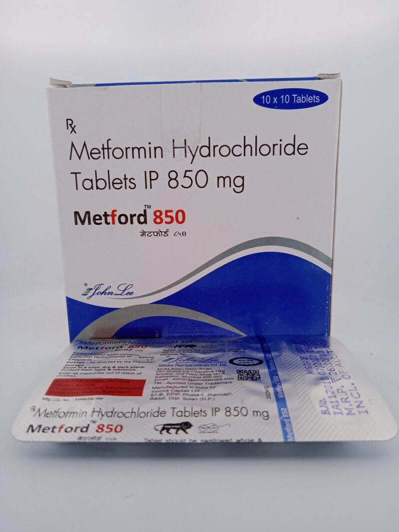 METFORD 850 MG - 10 TABLETS - Image 3