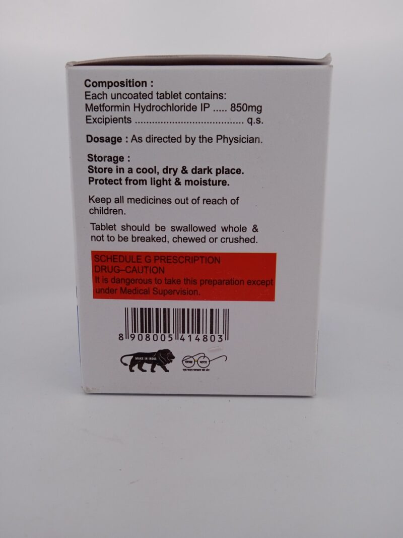 METFORD 850 MG - 10 TABLETS - Image 4