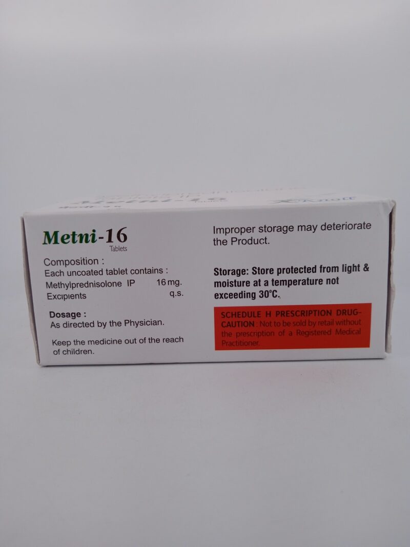 METNI 16 MG - 10 TABLETS - Image 4