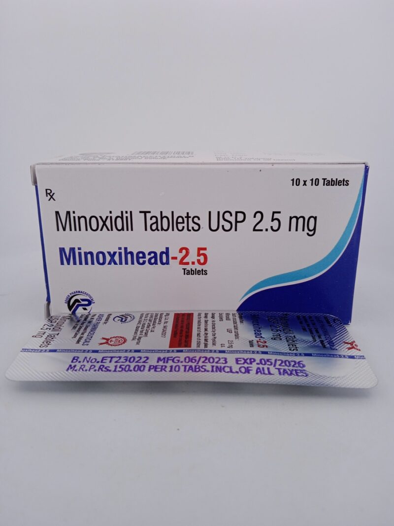 MINOXIHEAD 2.5 MG - 10 TABLETS - Image 3