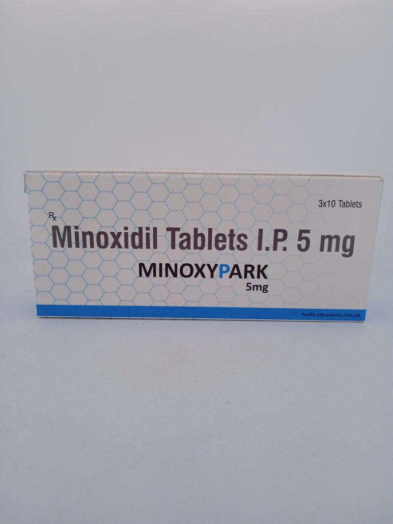 MINOXYPARK 5 MG - 10 TABLETS