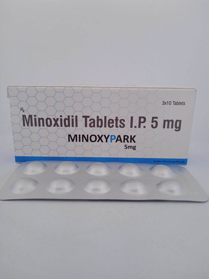 MINOXYPARK 5 MG - 10 TABLETS - Image 2