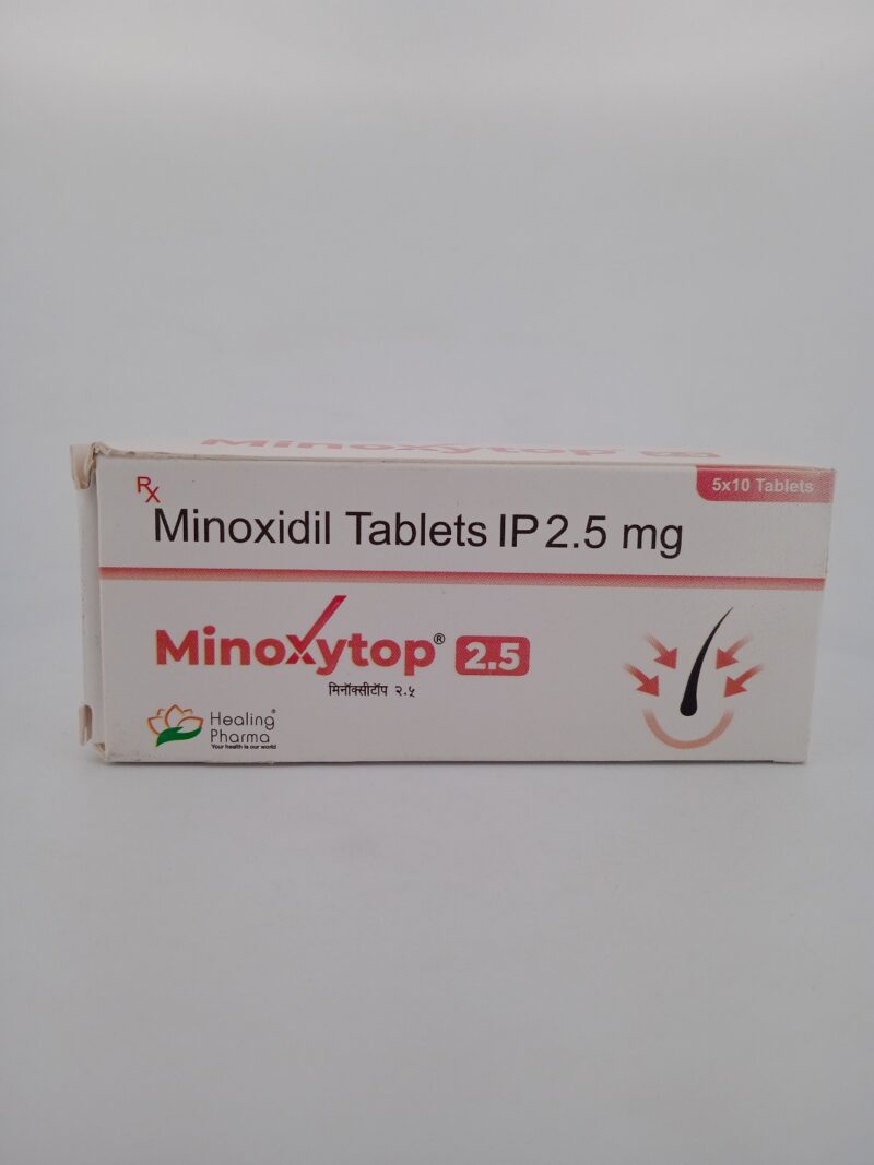 MINOXITOP 2.5 MG - 10 TABLETS