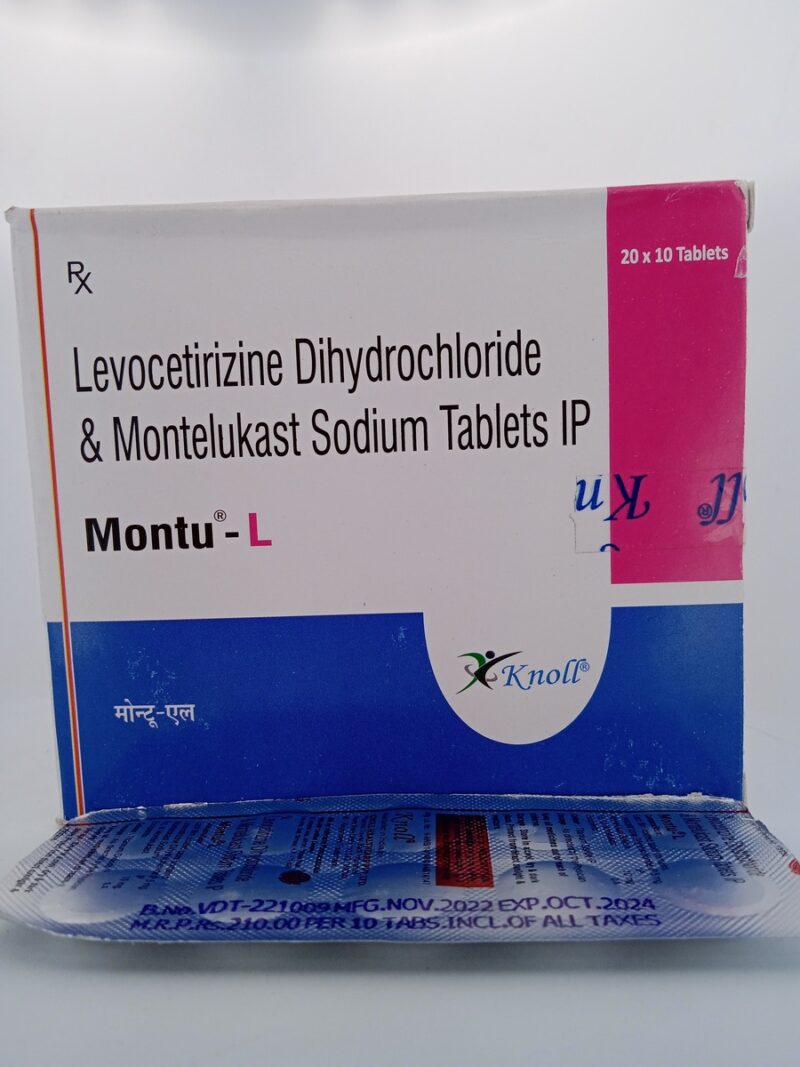 MONTU-L - 10 TABLETS - Image 2