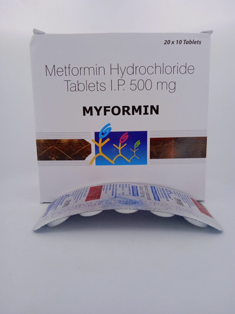 MYFORMIN 500 MG - 10 TABLETS - Image 3