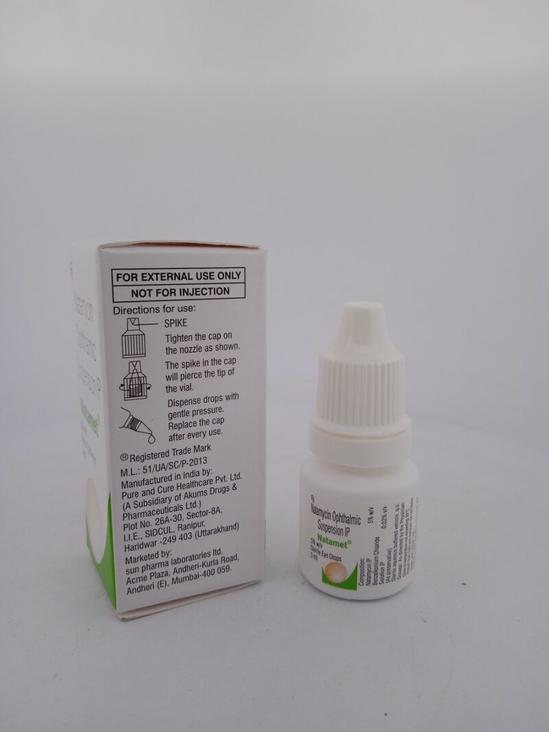 NATAMET EYE DROPS - 1 BOTTLE OF 5ML - Image 3