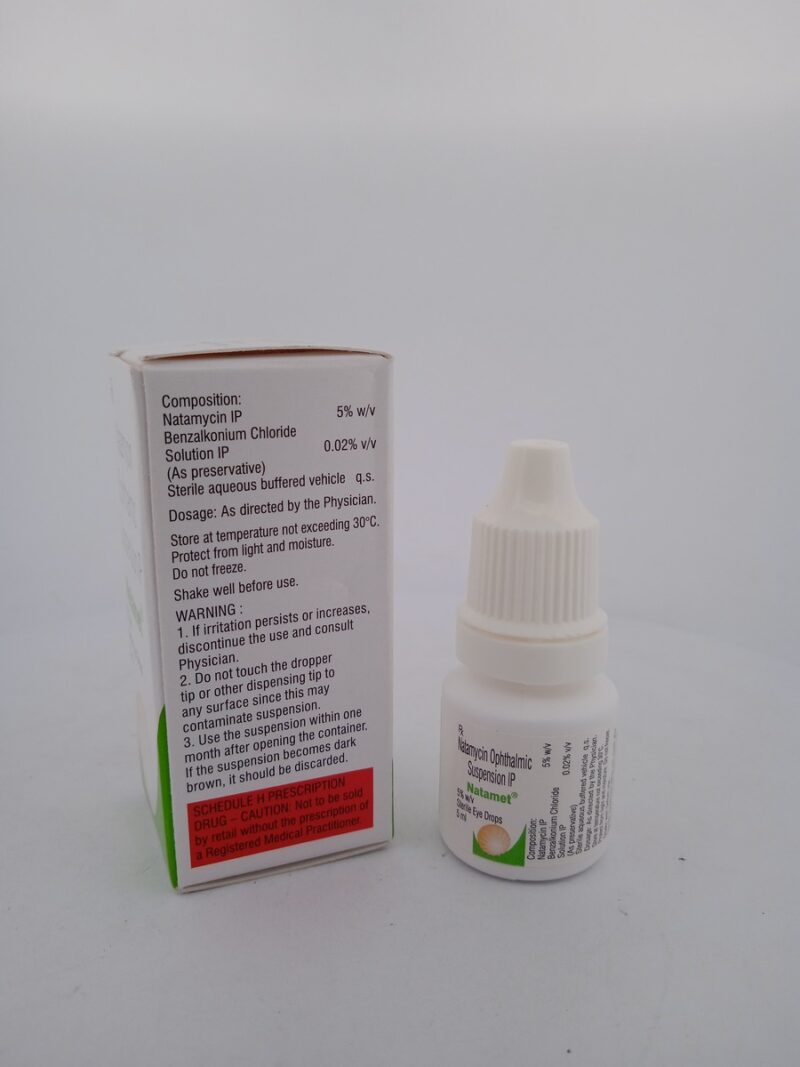 NATAMET EYE DROPS - 1 BOTTLE OF 5ML - Image 4