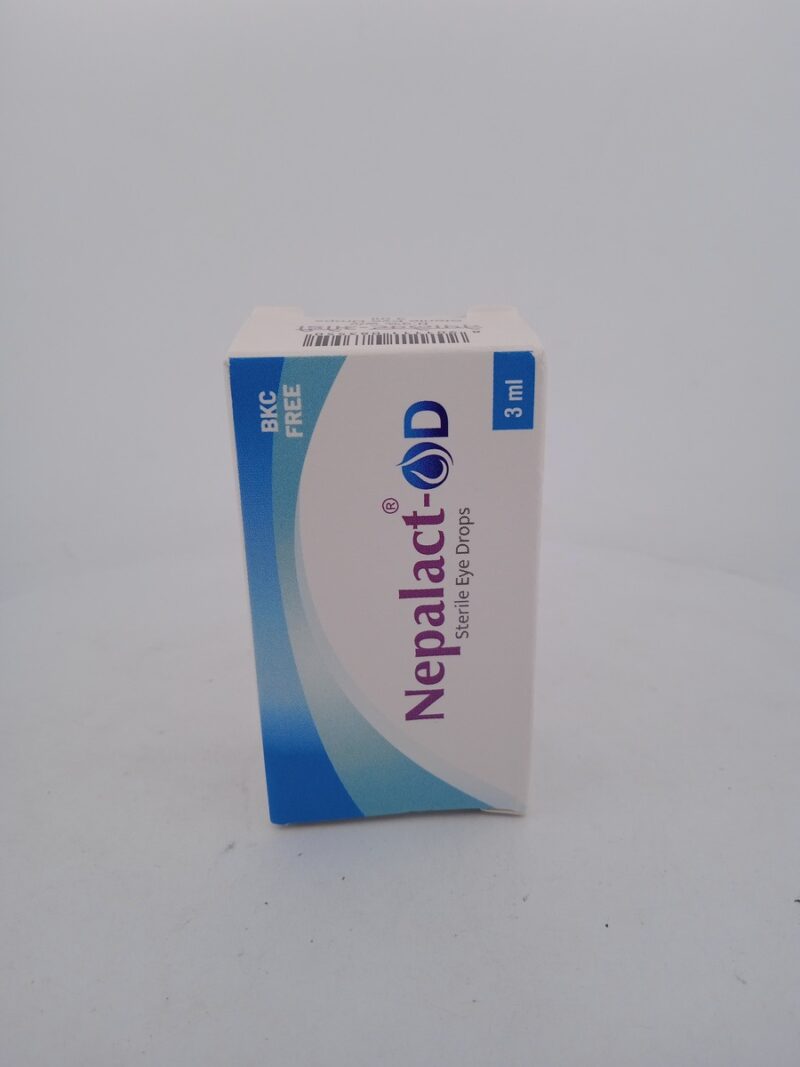 NEPALACT-OD EYE DROPS - 1 BOTTLE OF 3ML