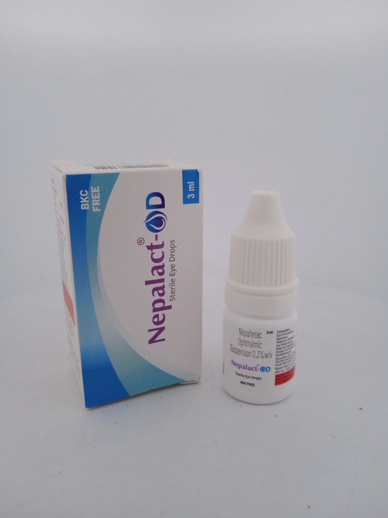 NEPALACT-OD EYE DROPS - 1 BOTTLE OF 3ML - Image 2