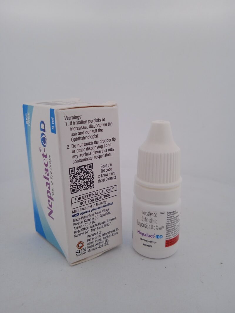 NEPALACT-OD EYE DROPS - 1 BOTTLE OF 3ML - Image 4