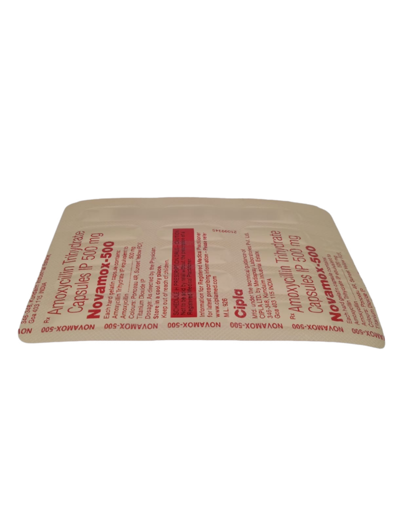 NOVAMOX 500 MG - 15 CAPSULES - Image 2