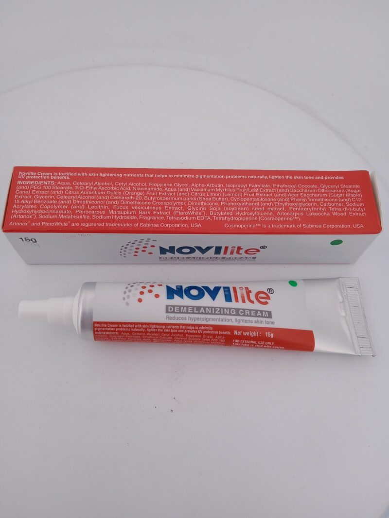 NOVILITE DEMELANIZING CREAM - 1 TUBE OF 15g - Image 3