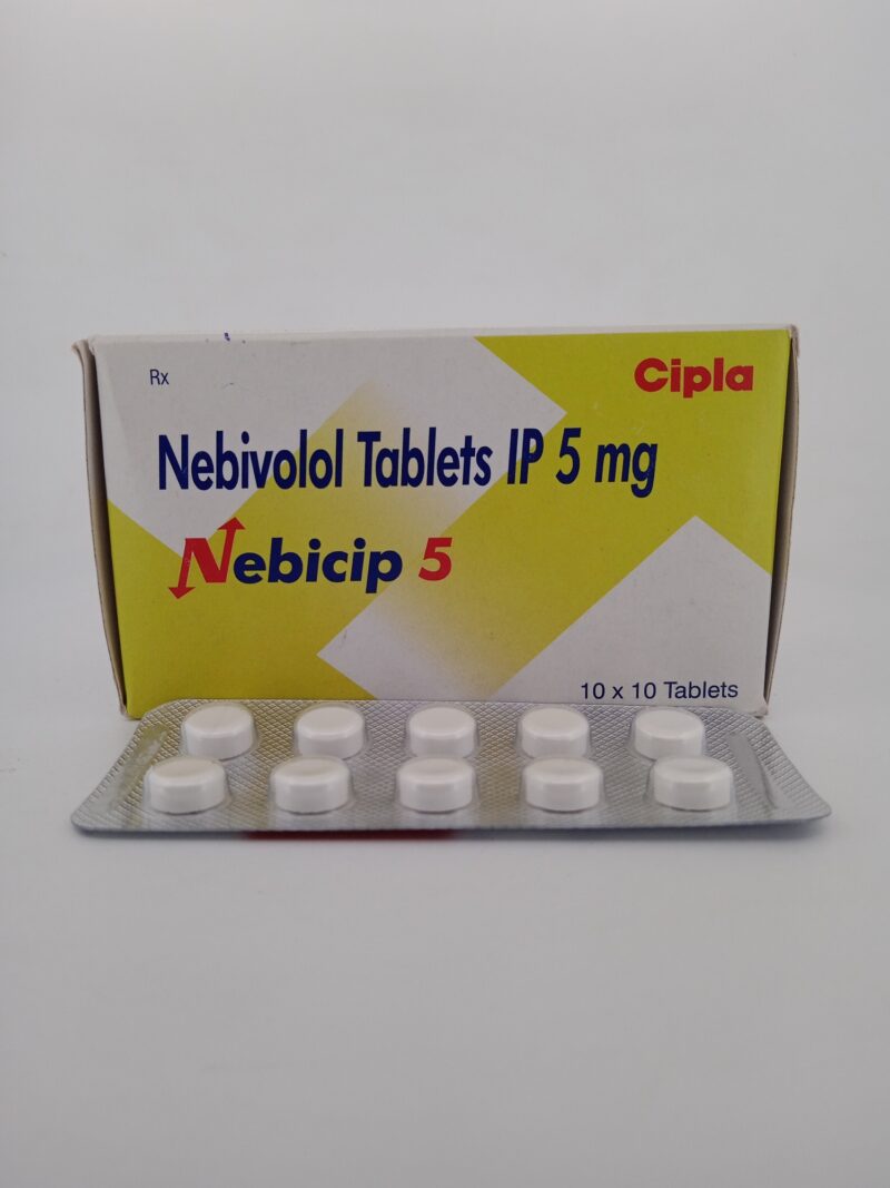 NEBICIP 5 MG - 10 TABLETS - Image 2