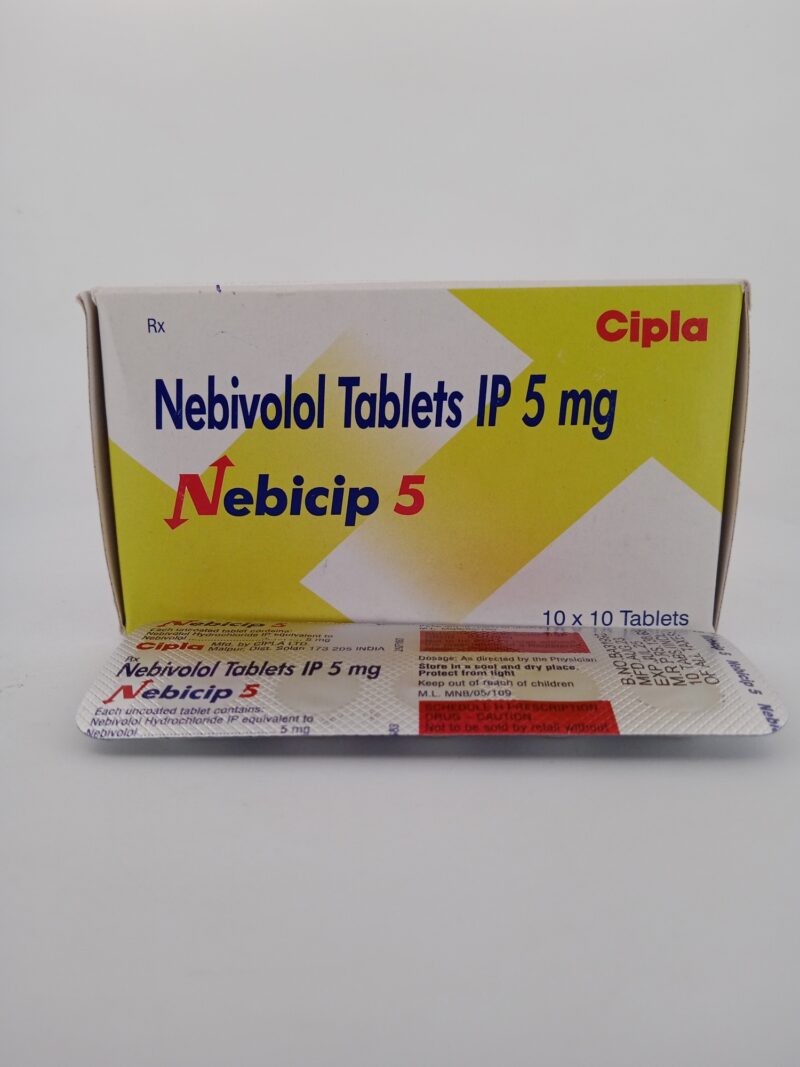 NEBICIP 5 MG - 10 TABLETS - Image 3