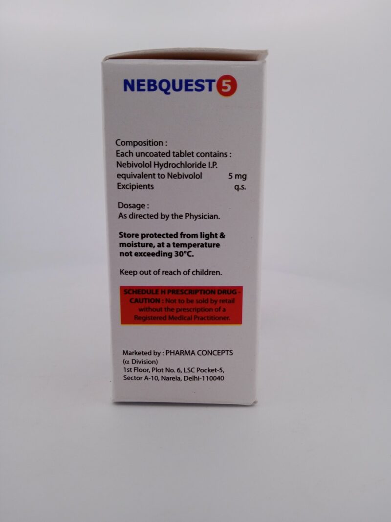 NEBQUEST 5 MG - 10 TABLETS - Image 4