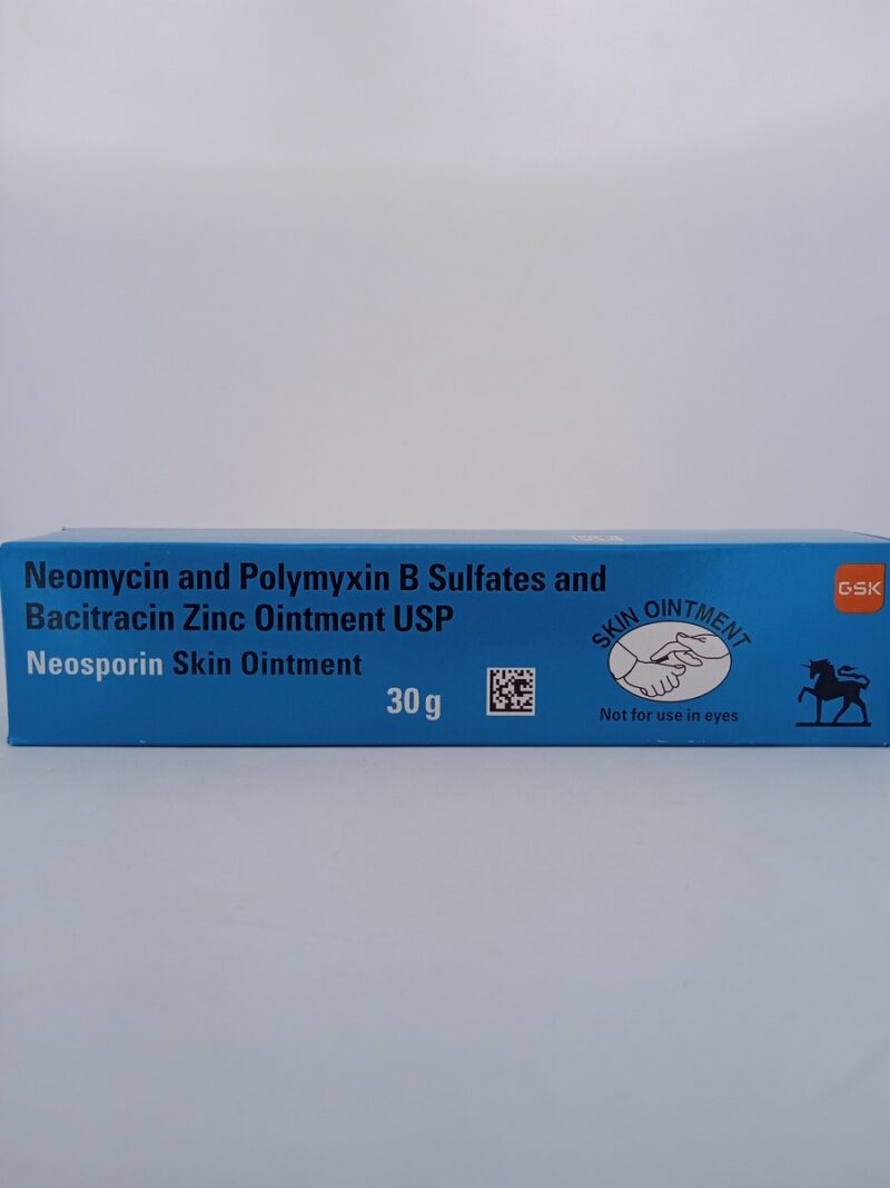 NEOSPORIN SKIN OINTMENT - 1 TUBE OF 30 GM