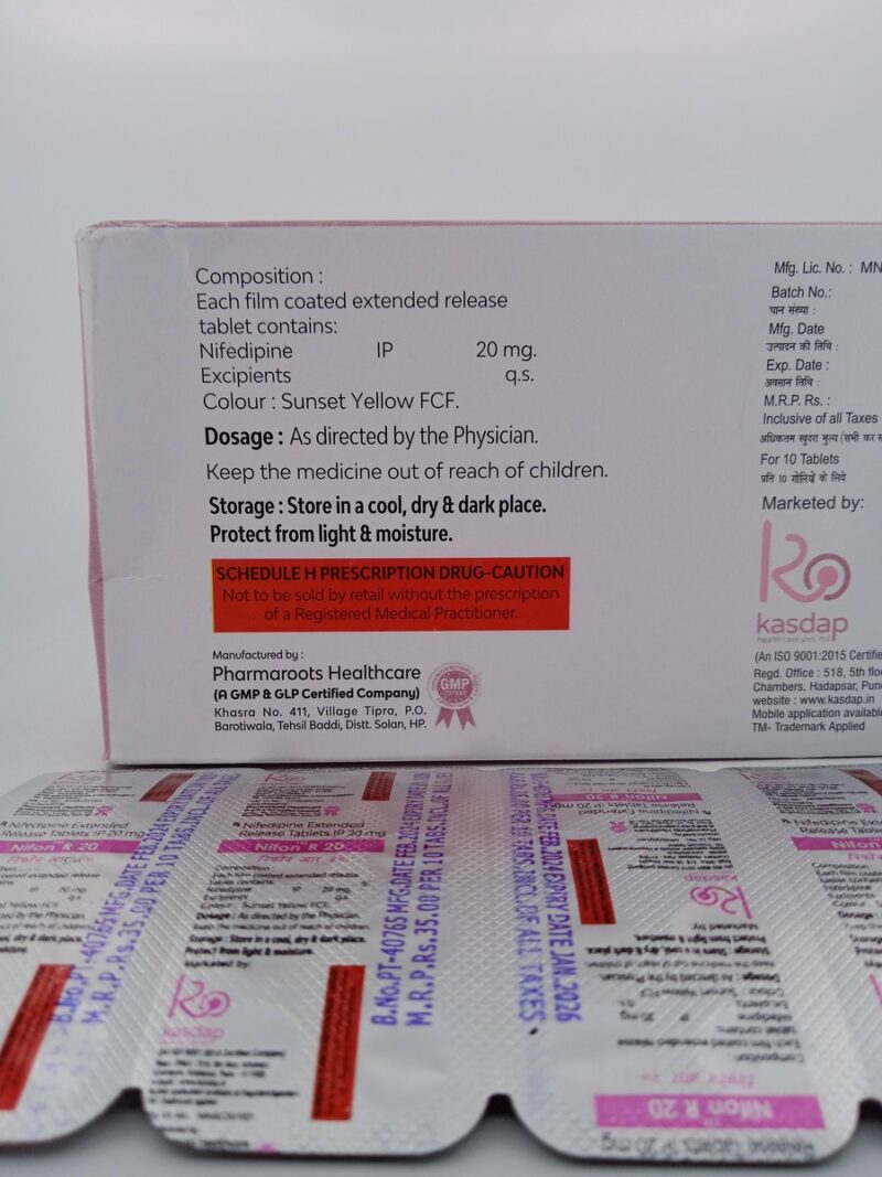 NIFON R 20 MG - 10 TABLETS - Image 4