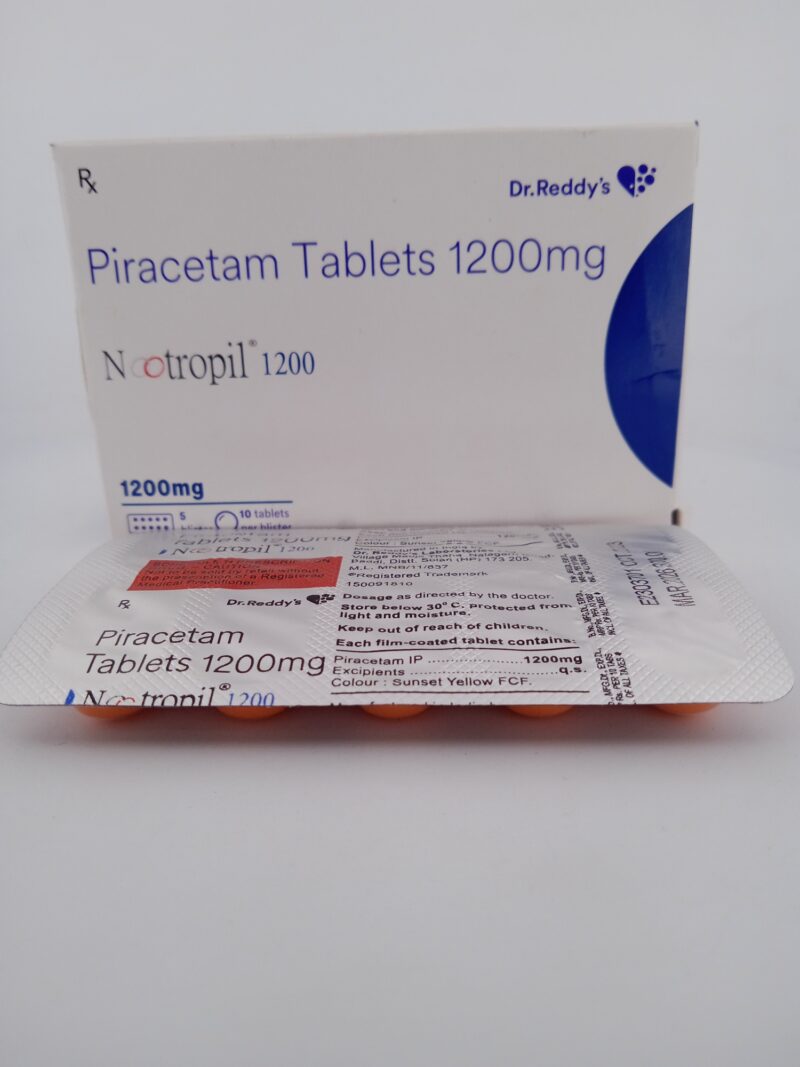 NOOTROPIL 1200 MG - 10 TABLETS - Image 3