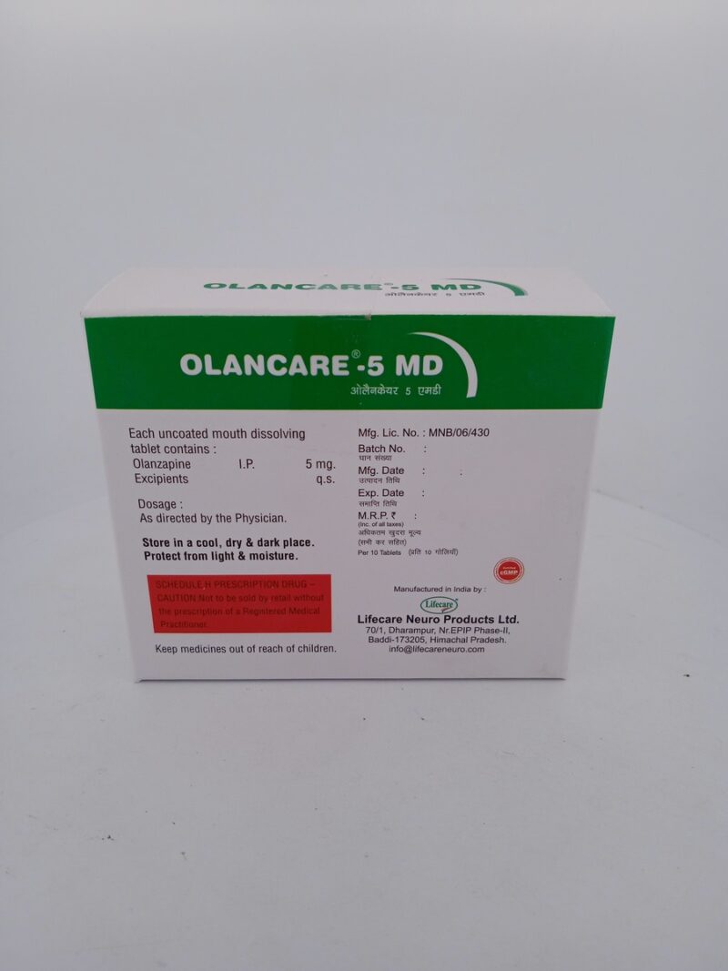 OLANCARE 5 MD - 10 TABLETS - Image 4