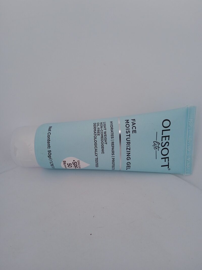 OLESOFT LITE FACE MOISTURIZING GEL - 1 TUBE OF 50g - Image 4