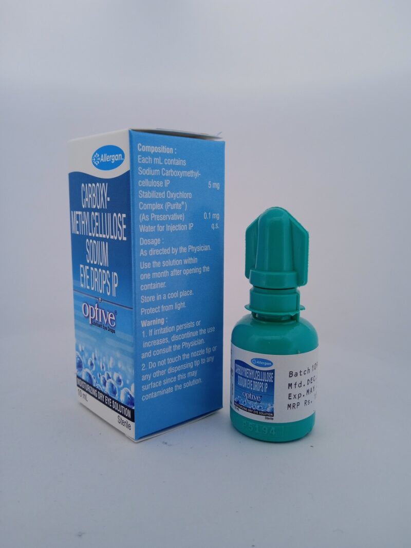 OPTIVE LUBRICANT EYE DROP - 1 BOTTLE OF 10ML - Image 3