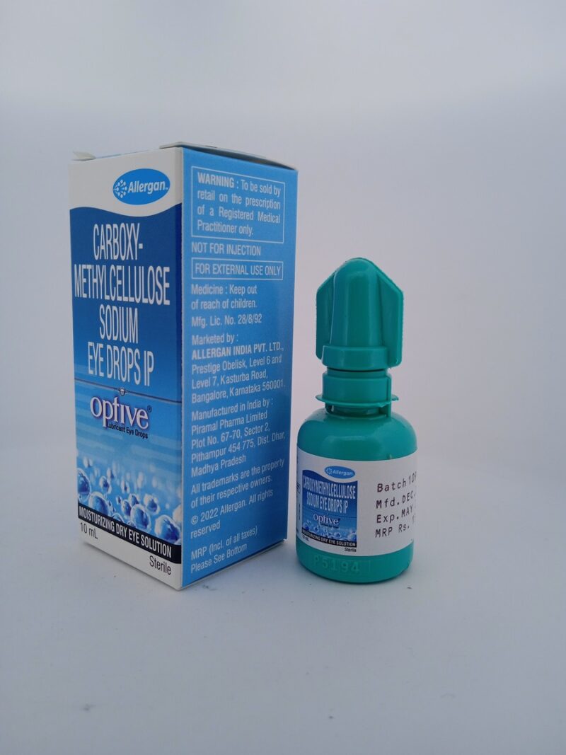 OPTIVE LUBRICANT EYE DROP - 1 BOTTLE OF 10ML - Image 4