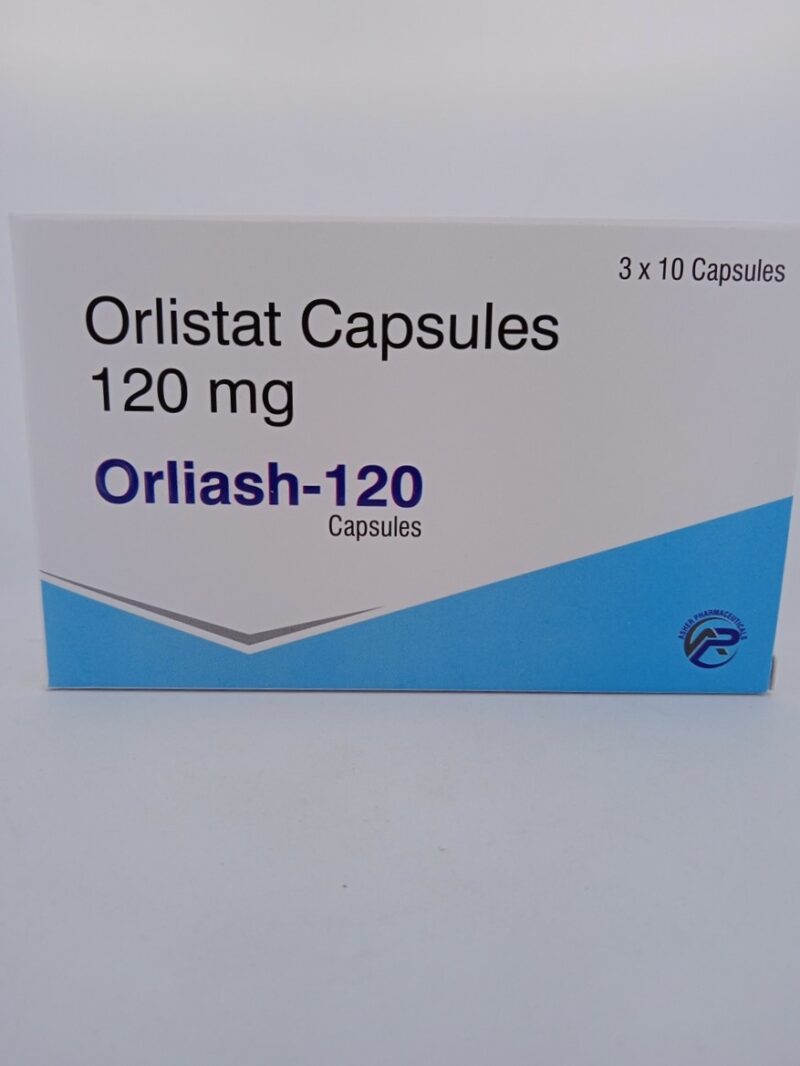 ORLIASH 120 MG - 10 CAPSULE