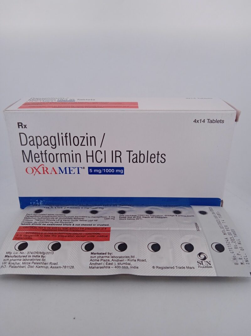 OXRA MET - 5MG/1000MG - 14 TABLET - Image 3