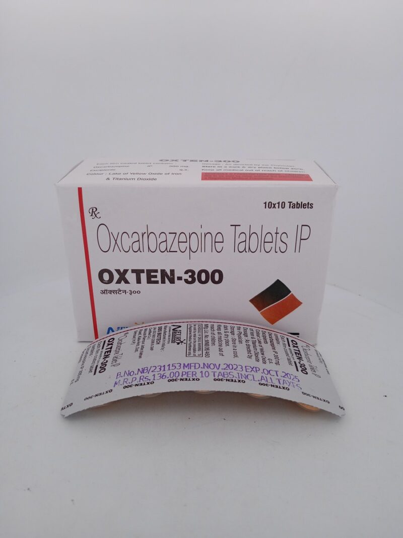 OXTEN 300 MG - 10 TABLETS - Image 3