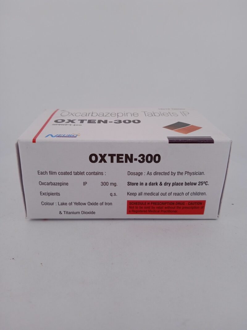 OXTEN 300 MG - 10 TABLETS - Image 4