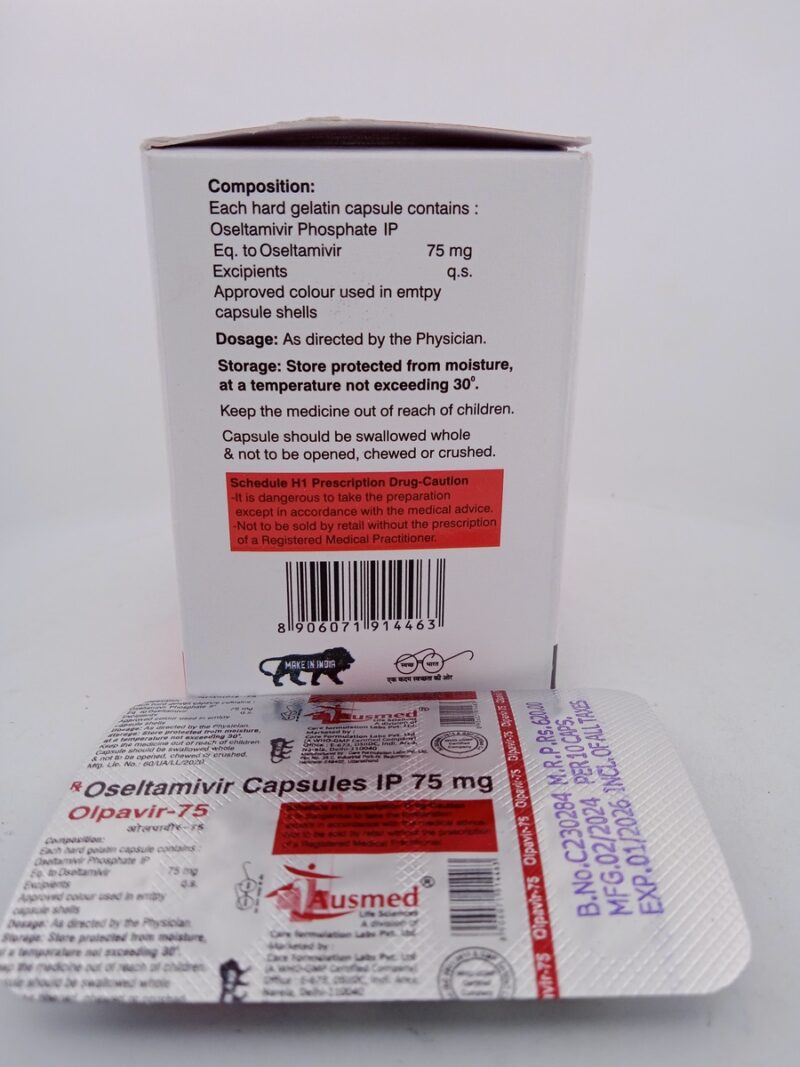 OLPAVIR 75 MG - 10 CAPSULE - Image 4